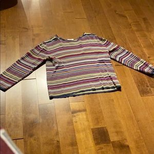 🤩 Talbots Multi Stripe Sweater